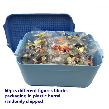 100 City Compatible Building Blocks DIY Brinquedos 2018 Boy Girl Toys Gifts Bricks Mini figures for Children with Storage Box