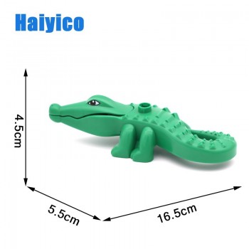 Animal Zoo Original Big Building Blocks Classic Accessories Compatible with Duplo Figure Set Bricks Children Baby Toys DIY Gift