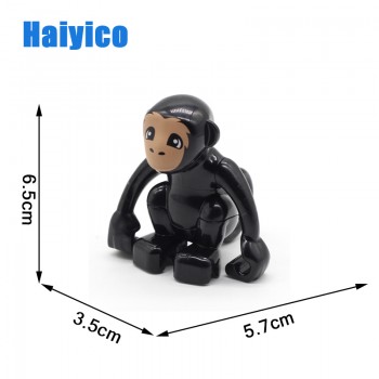 Animal Zoo Original Big Building Blocks Classic Accessories Compatible with Duplo Figure Set Bricks Children Baby Toys DIY Gift