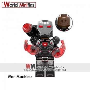 Single Legoings 0246 DE-Mark33 Iron Man Super Hero The Avengers Ironman Building Blocks Mini-block Toys Children Gift
