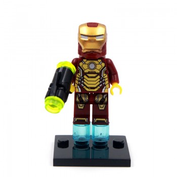 Single Legoings 0246 DE-Mark33 Iron Man Super Hero The Avengers Ironman Building Blocks Mini-block Toys Children Gift