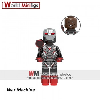 Single Legoings 0246 DE-Mark33 Iron Man Super Hero The Avengers Ironman Building Blocks Mini-block Toys Children Gift
