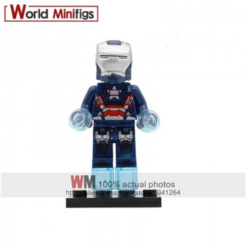 Single Legoings 0246 DE-Mark33 Iron Man Super Hero The Avengers Ironman Building Blocks Mini-block Toys Children Gift