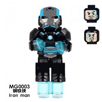 Single Legoings 0246 DE-Mark33 Iron Man Super Hero The Avengers Ironman Building Blocks Mini-block Toys Children Gift