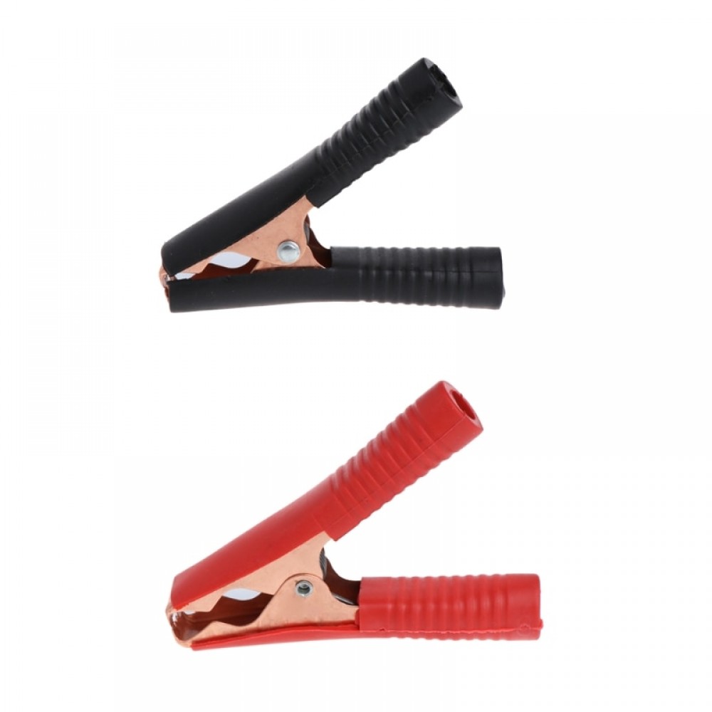 2 Pcs 100A Car Vehicle Battery Test Alligator Clips Crocodile Clamps 90mm