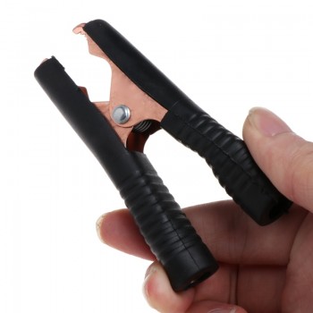 2 Pcs 100A Car Vehicle Battery Test Alligator Clips Crocodile Clamps 90mm