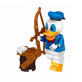 Cartoon Minnie Donald Duck Daisy Tinker Bell Joker Single Sale Building Blocks Toys for Children Compatible for Legoing Figures