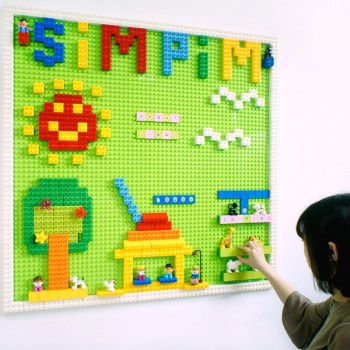 512 Duploe Big Bricks Base Plate 16*32 Dots 51*25.5cm Baseplate Building Blocks Toys For Children Compatible LegoINGLYs Duplos