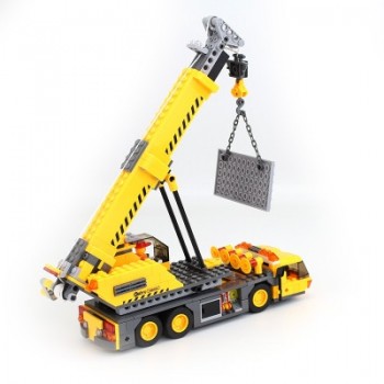 380Pcs LegoINGs City Engineering Construction Crane Lift Model Building Blocks Sets Bricks Figures Educational Toys for Childre