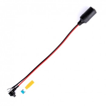 DC 12V Universal Power Connection Fuse Positioning Cigarette Lighter Seat Auto Parts Adapter Plug Socket