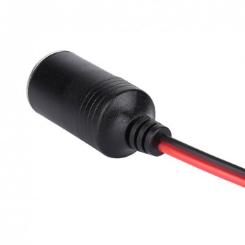 DC 12V Universal Power Connection Fuse Positioning Cigarette Lighter Seat Auto Parts Adapter Plug Socket