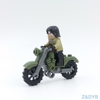 Single Sale Soldiers Commandos Army Weapons Military Figures Guns WW2 Model Building Block Brick Legoed Educational Children Toy