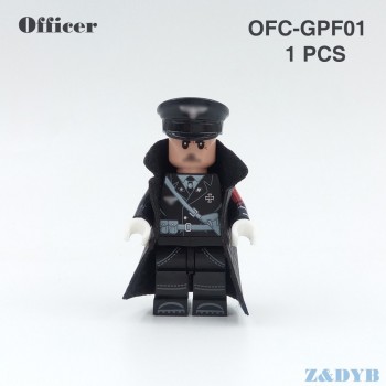 Single Sale Soldiers Commandos Army Weapons Military Figures Guns WW2 Model Building Block Brick Legoed Educational Children Toy