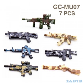 Single Sale Soldiers Commandos Army Weapons Military Figures Guns WW2 Model Building Block Brick Legoed Educational Children Toy