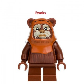 Legoing Star Wars Action Figures Ewoks Jabba StarWars Toys For Children Building Blocks Compatible With Legoings Star War Finn