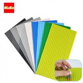 For Legoing Bricks Base Plates Baseplates16* 32 Dots Plates Plastic Brands Model Building Blocks legoing Construction Toys kits