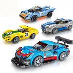 City Super Racers Speed Champions 2018 Supercar Racing Car model Building Blocks Bricks Kids Toys sets