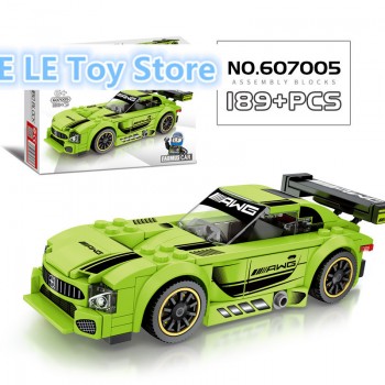 City Super Racers Speed Champions 2018 Supercar Racing Car model Building Blocks Bricks Kids Toys sets
