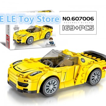City Super Racers Speed Champions 2018 Supercar Racing Car model Building Blocks Bricks Kids Toys sets
