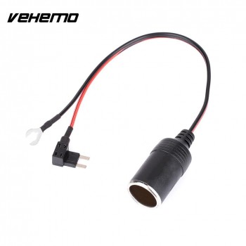 DC 12V Cars Outdoors Cigarette Lighter Seat Universal Motorcycles Take Electricity Storage Battery Adapter Plug Socket Fuse