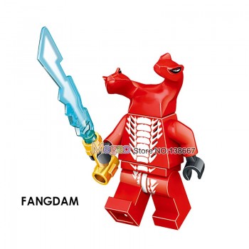 Legoings Ninjagoes Action Figure Bone Soldier Frakjaw Garmadon Weapon Skeleton Army Ninja Building Blocks gift Toys for Children