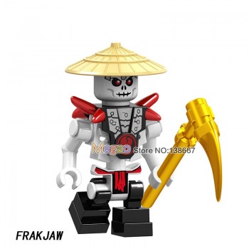 Legoings Ninjagoes Action Figure Bone Soldier Frakjaw Garmadon Weapon Skeleton Army Ninja Building Blocks gift Toys for Children