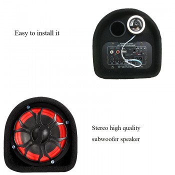 Shipping Free 5 inch 12v , 220v Car audio hifi  Active Booster speakers Tube, KTV boom box stage Hifi speaker Subwoofers