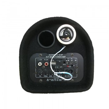 Shipping Free 5 inch 12v , 220v Car audio hifi  Active Booster speakers Tube, KTV boom box stage Hifi speaker Subwoofers