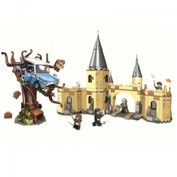 Harry Potter Movie hogwarts Quidditch Match Building Blocks Bricks Toy Compatible LegoINGly 75956 75954 75955 75953 75952 75951