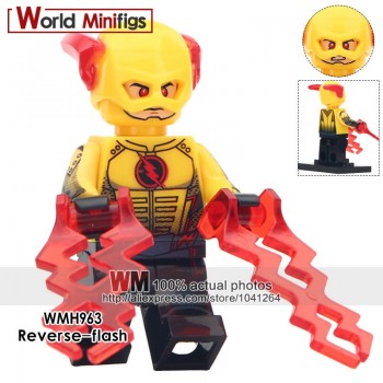 Single Sale DC Super Heroes The Flash Reverse Flash First Generation Action Figures Building Blocks Bricks Children Gifts Toys