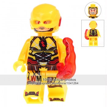 Single Sale DC Super Heroes The Flash Reverse Flash First Generation Action Figures Building Blocks Bricks Children Gifts Toys