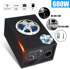 6 Inch Universal Car Bluetooth Speaker 600W Car Subwoofer Speaker Audio Stereo FM radio Car Speakers Sound