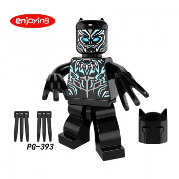 The Avengers 4 Figures Marvel Hulk Thanos Stan Lee Spiderman Toy Blocks Compatible Legoing Building Blocks DIY Toys for Children