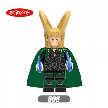 The Avengers 4 Figures Marvel Hulk Thanos Stan Lee Spiderman Toy Blocks Compatible Legoing Building Blocks DIY Toys for Children