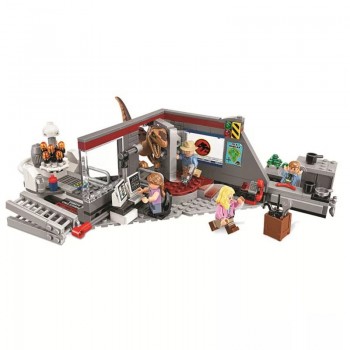 Jurassic World 2 Indoraptor Rampage At Lockwood Estate Building Blocks Bricks Compatible Legoings Dinosaur 75930 75932 Toy Model