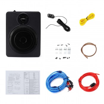 8 Inch 600W Car Subwoofer Amplifier Thin Bass box Sub Amp Amplifier Car Subwoofers Ampfilier Subwoofer Car Speaker