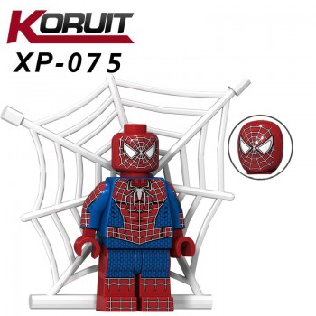 Marvel Ultimate Spider-Man Into the Spider-Verse Web Of Shadows Gwen Stacy Bricks Blocks Gift Toys Legoe Minifigured KT1016