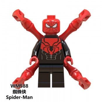 Marvel Ultimate Spider-Man Into the Spider-Verse Web Of Shadows Gwen Stacy Bricks Blocks Gift Toys Legoe Minifigured KT1016