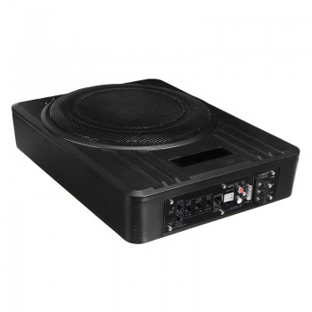 10 Inch 600W Car Speaker Truck Subwoofer Amplifier Amp Slim Under-Seat Super Bass  Car Subwoofer Amplifier Car Speaker
