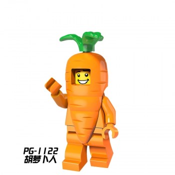Single Sale Lovely Cartoon Animal Pink Pig Model For Girls Gifts Legoings Doll Minifigured Building Blocks For Children Toys