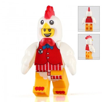 Single Sale Lovely Cartoon Animal Pink Pig Model For Girls Gifts Legoings Doll Minifigured Building Blocks For Children Toys