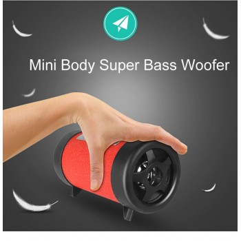 4 inch Car Subwoofer Speaker Audio HiFi Car Motorcycle Auto Truck Sub Bass woofer Round Audio Boxes for Phone TF USB Support