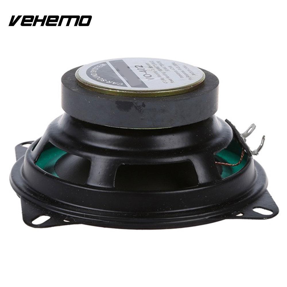 4-inch Car Subwoofers Coaxial Speakers Audio Bass Speakers High-End voice waterproof Drive music truck Black car accessories