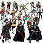 28 Style Star War The Last Jedi Buildable Action Figure Rey Kylo Ren Luke Skywalker Building Block Toy compatible with legoINGly