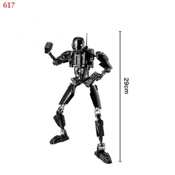 28 Style Star War The Last Jedi Buildable Action Figure Rey Kylo Ren Luke Skywalker Building Block Toy compatible with legoINGly