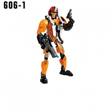 28 Style Star War The Last Jedi Buildable Action Figure Rey Kylo Ren Luke Skywalker Building Block Toy compatible with legoINGly