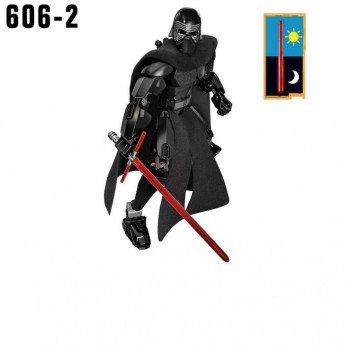 28 Style Star War The Last Jedi Buildable Action Figure Rey Kylo Ren Luke Skywalker Building Block Toy compatible with legoINGly