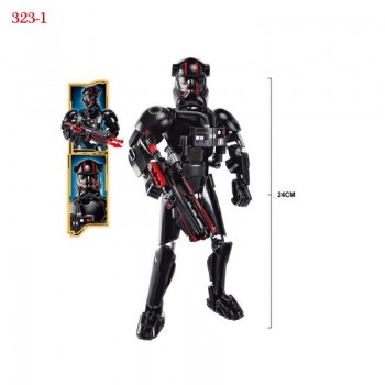 28 Style Star War The Last Jedi Buildable Action Figure Rey Kylo Ren Luke Skywalker Building Block Toy compatible with legoINGly