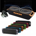 Vehemo SC208 Bluetooth 4.0 Wireless Speaker Stereo Subwoofer Speakers TF USB FM Radio Built-in Mic Dual Bass Sound Box