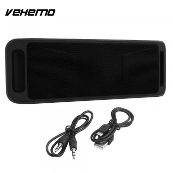 Vehemo SC208 Bluetooth 4.0 Wireless Speaker Stereo Subwoofer Speakers TF USB FM Radio Built-in Mic Dual Bass Sound Box